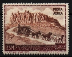 Stamps : Europe : San_Marino :  75 aniv. U.P.U.