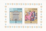Stamps Germany -  Sala de exposición de anillos. y escena del mercado