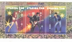 Stamps Sweden -  Rock & Pop (Lena Philipsson) (Roxette) (Jerry Williams)