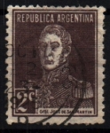 Stamps Argentina -  General J. F. de San Martín