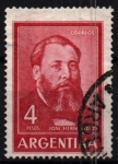 Stamps : America : Argentina :  José Hernandez- Poeta
