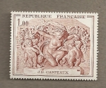 Stamps France -  Triunfo de Flora por J.B. Carpeaux