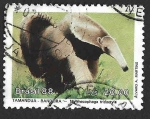 Stamps : America : Brazil :  2141 - Oso Hormiguero Gigante