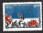 Stamps Asia - India -  1344 - Conferencia sobre Seguridad Vial