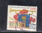 Stamps Europe - Germany -  Corneta, Tambor, Claveles Rojos