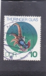 Stamps Europe - Germany -  gallo de vidrio
