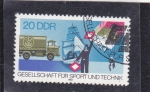 Stamps Germany -  Disciplinas deportivas militares del GST