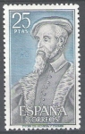 Stamps Spain -  Personajes españoles. Andrés Laguna.