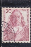 Sellos del Mundo : Europa : Alemania : Paul Gerhardt (1607-1676), compositor de canciones de la iglesia luterana