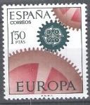Stamps Spain -  Europa-C.E.P.T. Engranajes.