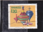 Stamps Sweden -  peonzas