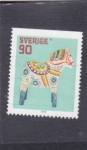 Stamps : Europe : Sweden :  caballito de juguete
