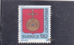 Stamps Sweden -  Escudo de Armas