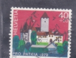 Sellos de Europa - Suiza -  PRO-PATRIA 1979