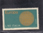 Sellos de Europa - Italia -  EUROPA CEPT