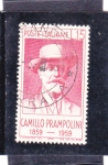 Stamps Italy -  centenario nacimiento Camillo Prampolini 1859-1959