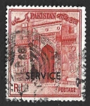 Stamps Pakistan -  141 - Puerta del Templo de Sona