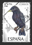 Sellos del Mundo : Europa : Espa�a : Edf 2822 - Estornino Negro