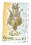 Stamps : Europe : Spain :  Artesania española. Vidrio Cataluña