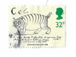 Stamps United Kingdom -  Poesías absurdas de Edward Lear