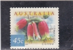 Stamps Australia -  FLORES- reflexa