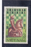 Stamps Vietnam -  pieza de ajedrez