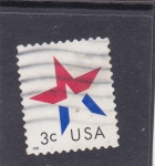 Stamps United States -  estrella