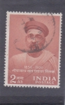 Stamps : Asia : India :  Centenario del Nacimiento Bal Kangar Tilak (1856-1920)