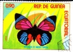  de Africa - Guinea Ecuatorial -  Mariposa