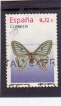 Stamps Spain -  mariposa (50)