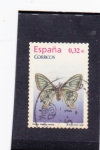 Stamps : Europe : Spain :  mariposa (50)