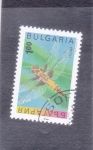Stamps Bulgaria -  Mariposa