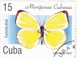 Sellos de America - Cuba -  Mariposa cubana