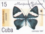  de America - Cuba -  Mariposa cubana