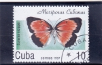  de America - Cuba -  Mariposa cubana