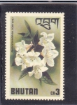 Sellos de Asia - Bhutn -  FLORES-