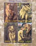 Stamps Somalia -  PINTURA- Edward Burne-Jones