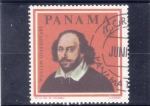 Stamps Panama -  Willian Shakespeare-  dramaturgo y poeta inglés