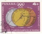 Stamps : America : Panama :  JUEGOS OLÍMPICOS DE INVIERNO GRENOBLE