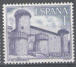 Stamps Spain -  1810 Castillos de España.Jarandilla, Cáceres.