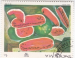 sello : America : Panam� : PINTURA-Diego Rivera: melones
