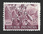 Stamps Asia - Indonesia -  496 - Café