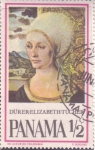 Stamps : America : Panama :  PINTURA-DÚRER-Elizabeth-Tucher