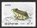 Stamps North Korea -  1239 - Rana Nigromaculata