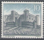 Stamps Spain -  1816 Castillos de España. Belmonte, Cuenca.