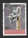 Stamps South Korea -  1594 - Cabeza de Dragón