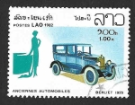 Stamps Asia - Laos -  415 - Automóviles de Epoca
