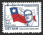 Stamps Vietnam -  743 - I Aniversario de la Muerte de Salvador Allende