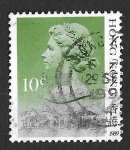 Stamps Asia - Hong Kong -  490b - Isabel II