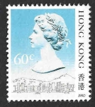 Sellos del Mundo : Asia : Hong_Kong : 493c - Isabel II